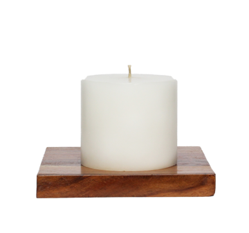 Pillar Basic White Candle